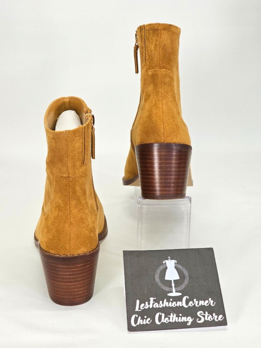NWOB J Crew Women’s Golden Brandy Suede 2” Block Heel Booties Size 9 1837 - Picture 9 of 16